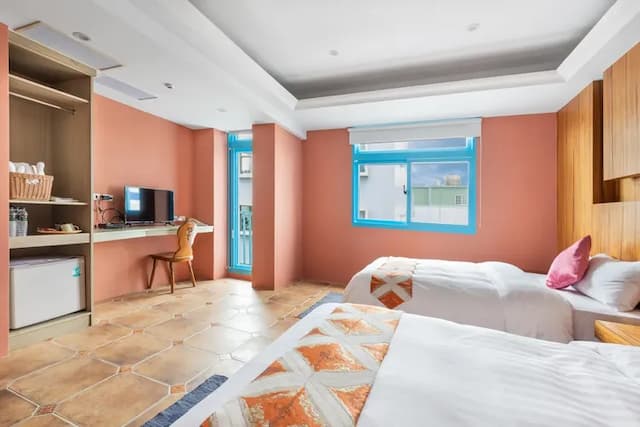 Kenting Shen's Homestay-Quadruple Room with Mountain View_202.203.206.302.303.306-9