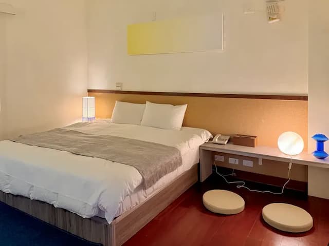 新月塢溫泉 Mikatsuki Tani｜獨家9折起！尖石溫泉、可愛動物區-【湯屋】標準雙人房(半露天風呂)-5