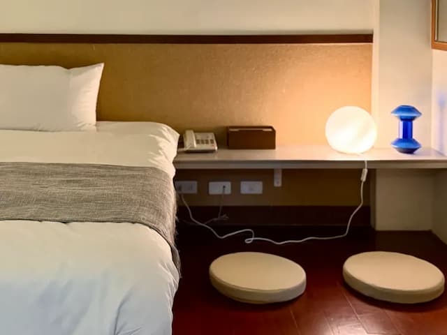 新月塢溫泉 Mikatsuki Tani｜獨家9折起！尖石溫泉、可愛動物區-【湯屋】標準雙人房(半露天風呂)-1