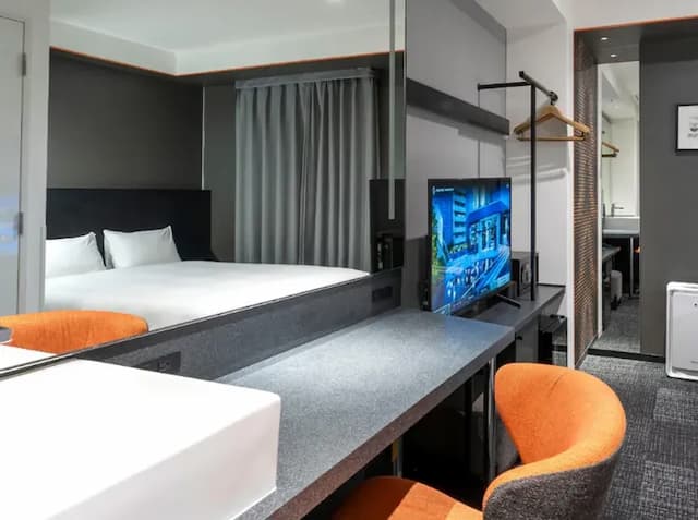 sequence 水道橋｜水道橋站步行1分-加大雙人床房｜可帶不佔床兒童(0-5歲) 1位【不挑房】-2