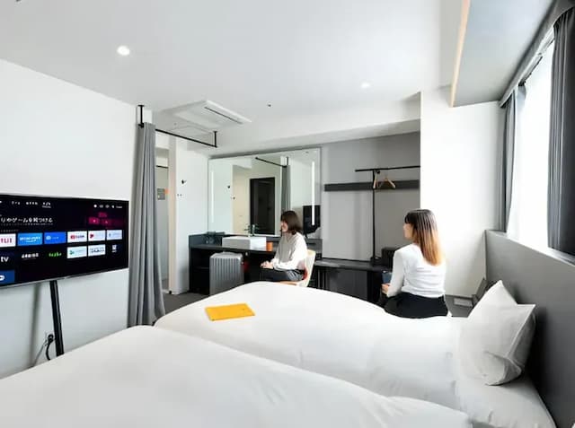 sequence 水道橋｜水道橋站步行1分-雙床房｜可帶不佔床兒童(0-5歲) 1位【不挑房】-2