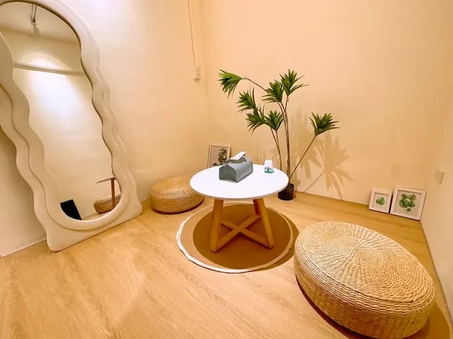 Homiday-Have a good sleep ~ Double Suite 301. 2 minutes walk to Guoguang Passenger Transport Puli Station. Newly decorated self-check-in-3