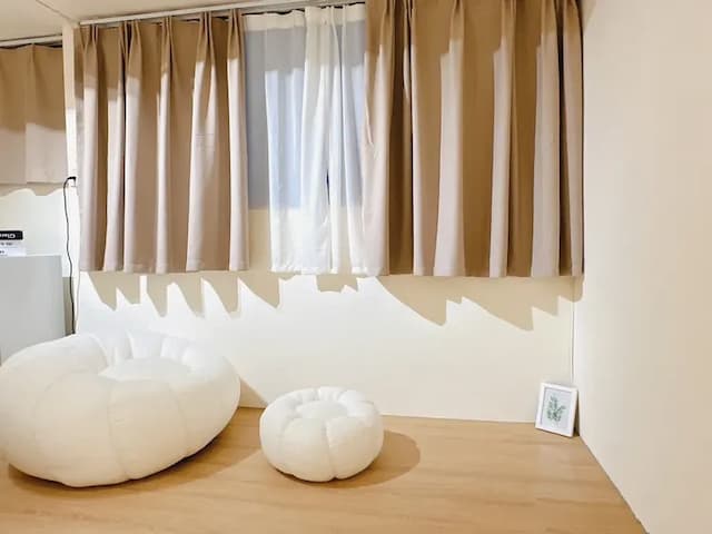 Homiday-Have a good sleep ~ Double Suite 301. 2 minutes walk to Guoguang Passenger Transport Puli Station. Newly decorated self-check-in-11