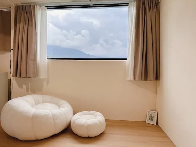 Homiday-Have a good sleep ~ Double Suite 301. 2 minutes walk to Guoguang Passenger Transport Puli Station. Newly decorated self-check-in-2