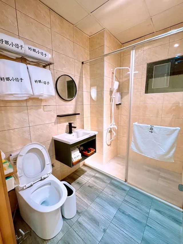 Homiday-Have a good sleep ~ Suite 303 for four people ~ Two minutes' walk from Puli Guoguang Bus Terminal. It is very convenient to take a bus to Cingjing Farm and Sun Moon Lake. Self-service check-in-8