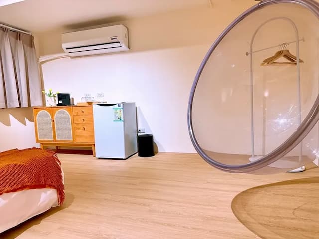 Homiday-Have a good sleep ~ Quadruple room 302, double room available on weekdays, 2 minutes' walk from Guoguang Passenger Transport Puli Station, self-service check-in-7
