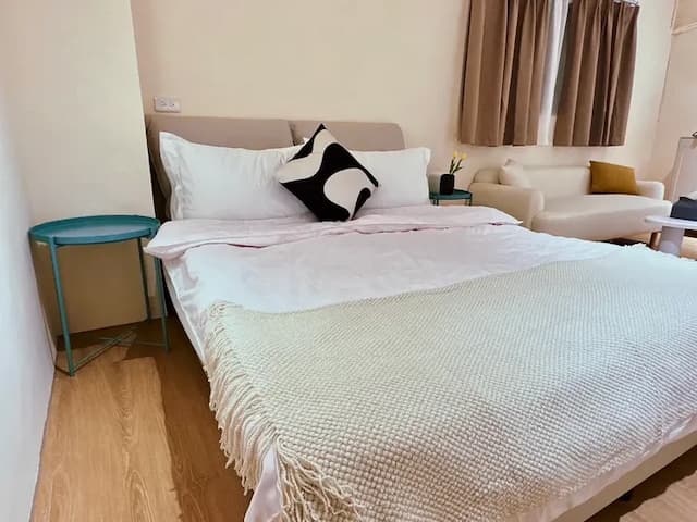 Homiday-Have a good sleep ~ Double suite 202. Newly decorated. Self-service check-in. Two minutes walk to Puli Station-2