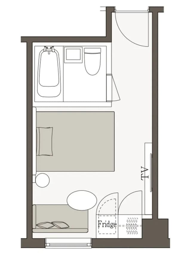 三井花園飯店 福岡祇園｜博多運河城步行4分/博多站步行10分-高級雙人房｜可帶不佔床兒童(0-5歲) 1位【不挑房】-7