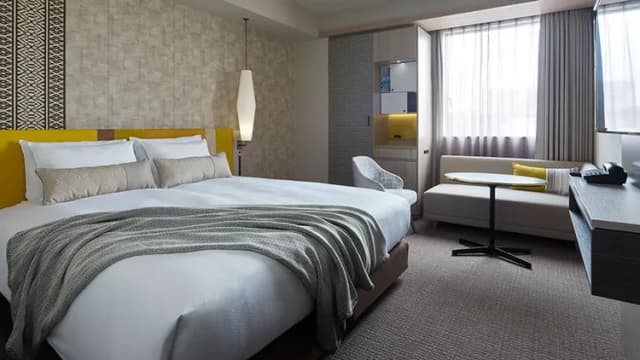 三井花園飯店 福岡祇園｜博多運河城步行4分/博多站步行10分-高級特大雙人床房)｜可帶不佔床兒童(0-5歲) 1位【不挑房】-1