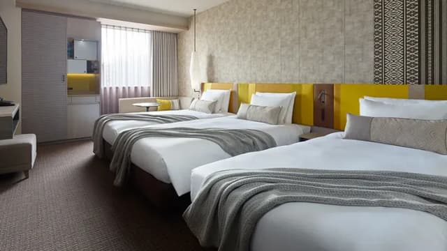 三井花園飯店 福岡祇園｜博多運河城步行4分/博多站步行10分-標準三人房｜可帶不佔床兒童(0-5歲) 3位【不挑房】-1