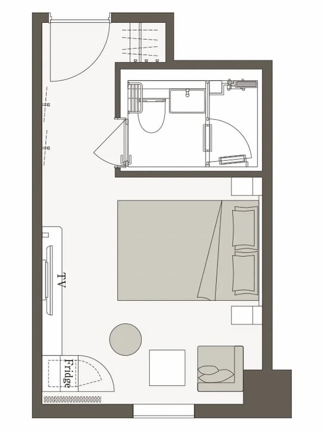 三井花園飯店 福岡中洲｜中洲川端站步行2分/方便至中洲屋台橫丁-標準雙人房: 淋浴｜可帶不佔床兒童(0-5歲) 1位【不挑房】-6