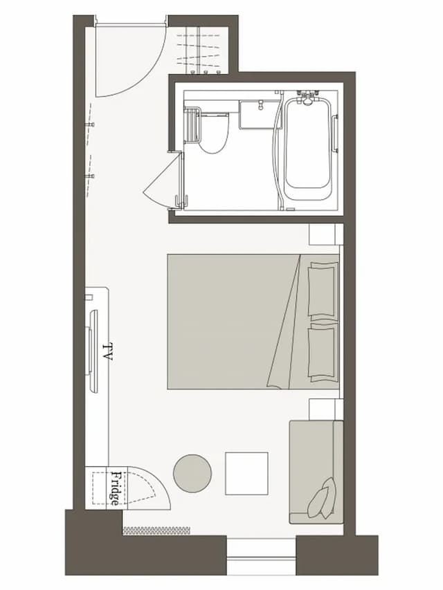 三井花園飯店 福岡中洲｜中洲川端站步行2分/方便至中洲屋台橫丁-標準加大床房｜可帶不佔床兒童(0-5歲) 1位【不挑房】-6