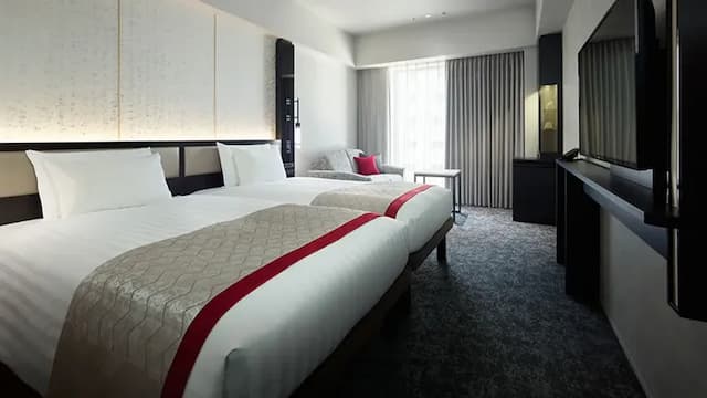 三井花園飯店 福岡中洲｜中洲川端站步行2分/方便至中洲屋台橫丁-標準雙床房: 沙發床+浴缸 3人使用｜可帶不佔床兒童(0-5歲) 2位【不挑房】-2