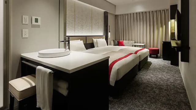 三井花園飯店 福岡中洲｜中洲川端站步行2分/方便至中洲屋台橫丁-標準雙床房: 淋浴｜可帶不佔床兒童(0-5歲) 2位【不挑房】-2