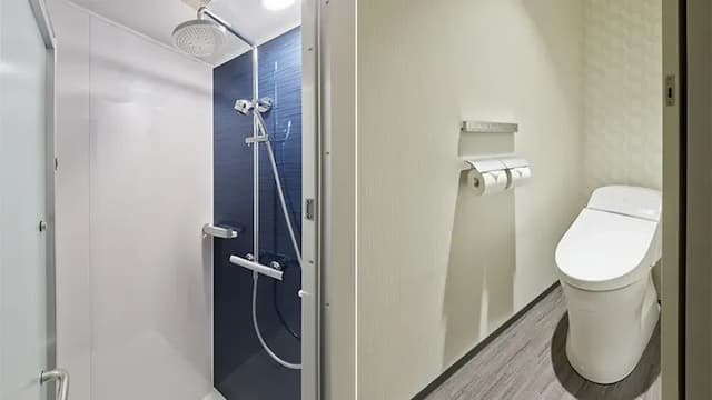 三井花園飯店 福岡中洲｜中洲川端站步行2分/方便至中洲屋台橫丁-標準雙床房: 淋浴｜可帶不佔床兒童(0-5歲) 2位【不挑房】-4