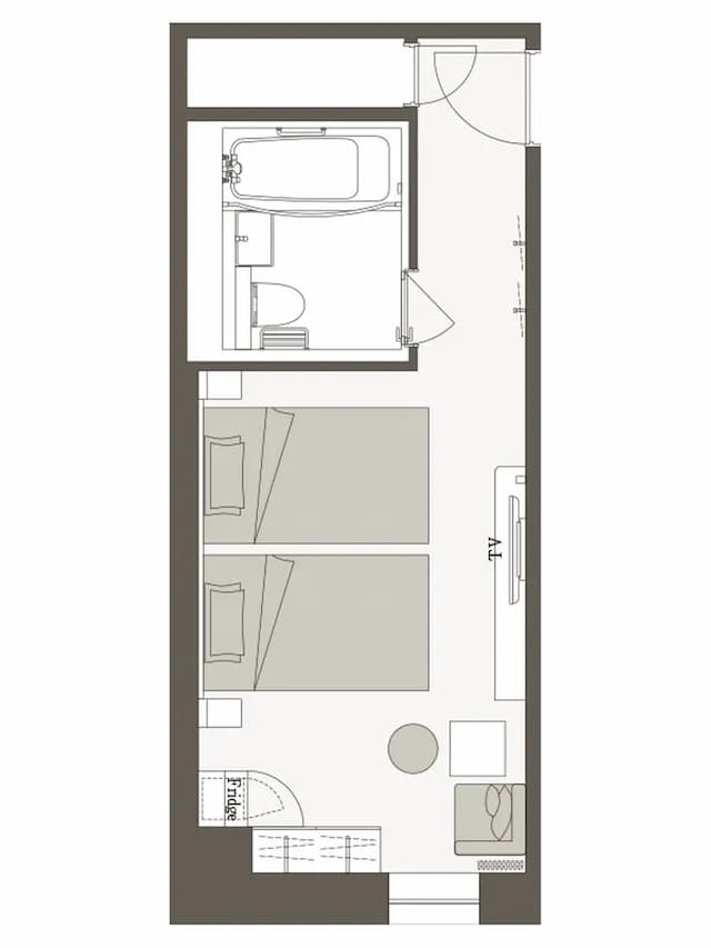 三井花園飯店 福岡中洲｜中洲川端站步行2分/方便至中洲屋台橫丁-高級雙床房: 浴缸｜可帶不佔床兒童(0-5歲) 2位【不挑房】-6