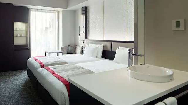 三井花園飯店 福岡中洲｜中洲川端站步行2分/方便至中洲屋台橫丁-高級雙床房: 淋浴｜可帶不佔床兒童(0-5歲) 2位【不挑房】-6