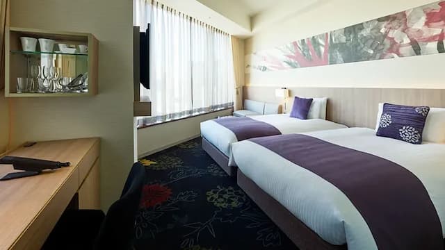 千禧三井花園飯店 東京｜東銀座站步行1分/銀座站步行4分/近銀座UNIQLO-高級角落雙床房｜可帶不佔床兒童(0-5歲) 1位【不挑房】-4