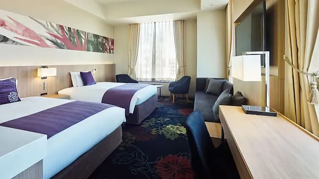 千禧三井花園飯店 東京｜東銀座站步行1分/銀座站步行4分/近銀座UNIQLO-豪華角落雙床房｜可帶不佔床兒童(0-5歲) 2位【不挑房】-2