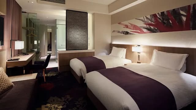 千禧三井花園飯店 東京｜東銀座站步行1分/銀座站步行4分/近銀座UNIQLO-豪華角落雙床房｜可帶不佔床兒童(0-5歲) 2位【不挑房】-3