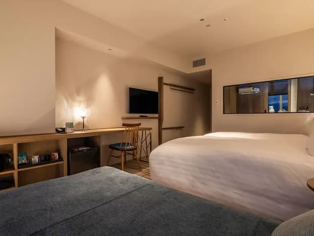 【ツイン】25～26平米／シンプルで機能的なツインルームは様々なシーンでご利用いただけます