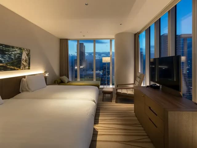 【コーナージュニアスイート】41平米／角部屋ならではの静かなプライベート空間をお愉しみいただけます