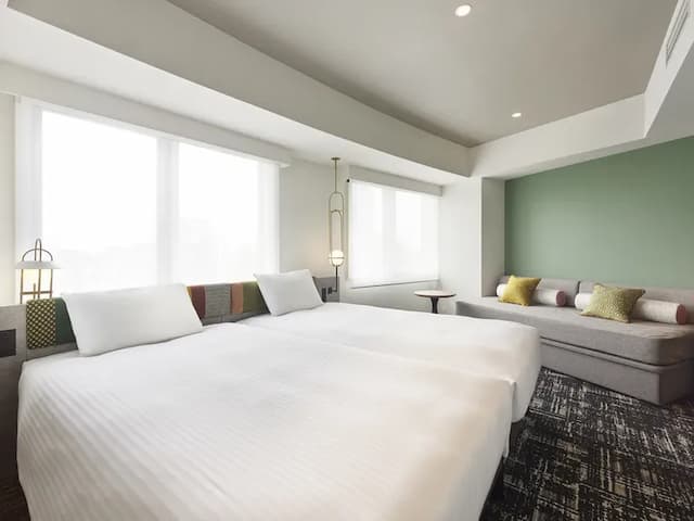 スーペリアツイン（+ソファベッド）