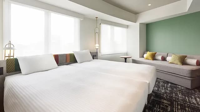 三井花園飯店 上野｜上野站步行1分/近上野丸井01百貨-高級雙床房｜可帶不佔床兒童(0-5歲) 1位【不挑房】-3