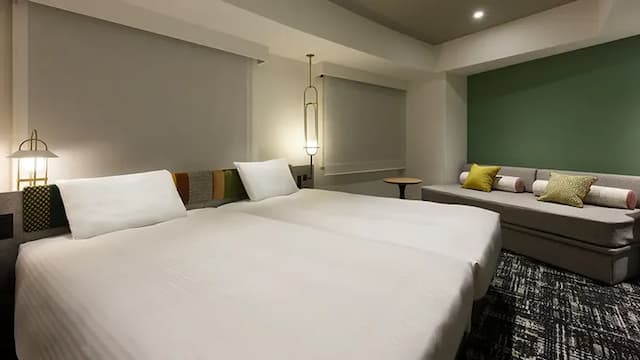 三井花園飯店 上野｜上野站步行1分/近上野丸井01百貨-高級雙床房+沙發床｜可帶不佔床兒童(0-5歲) 2位【不挑房】-3