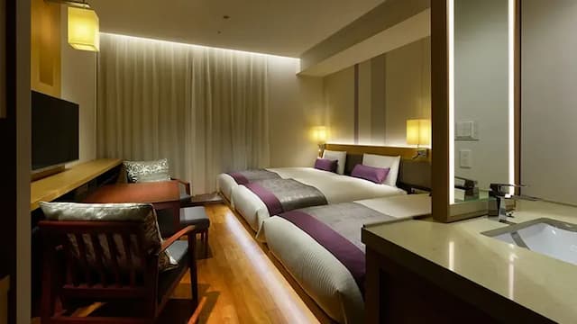 三井花園飯店 大阪普米爾｜中之島美術館步行4分/渡邊橋站步行4分-標準三床房【禁菸】｜可帶不佔床兒童(0-5歲) 3位【不挑房】-3