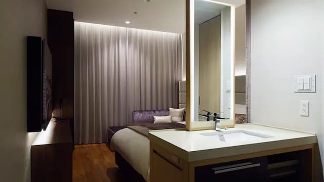 三井花園飯店 大阪普米爾｜中之島美術館步行4分/渡邊橋站步行4分-<Premier Floor>高級大床房（River view）[禁菸]｜可帶不佔床兒童(0-5歲) 1位【不挑房】-4