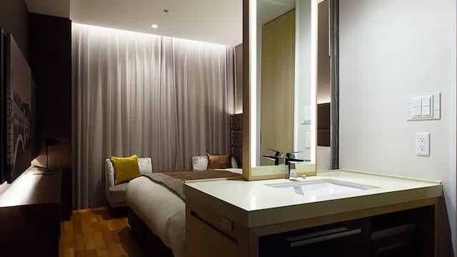 三井花園飯店 大阪普米爾｜中之島美術館步行4分/渡邊橋站步行4分-<Premier Floor>高級加大雙人房 [禁菸]｜可帶不佔床兒童(0-5歲) 1位【不挑房】-3