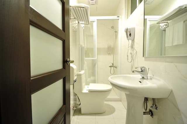 安可旅店-經濟雙床房-6