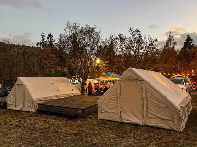 棉野戶外免搭收服務露營行程規劃-懶人露營｜1帳1天幕「山屋」或「金字塔」-5