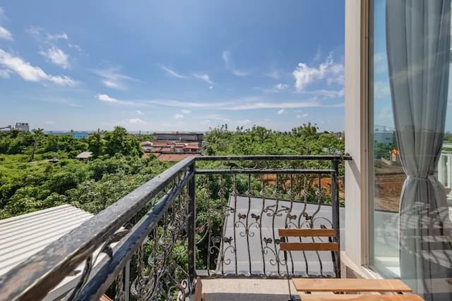 Sunset Mu Style Inn-Double Room with Balcony and Sea View-6