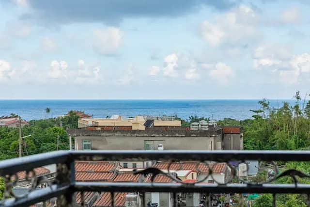 Sunset Mu Style Inn-Superior Double Room with Balcony and Sea View-8