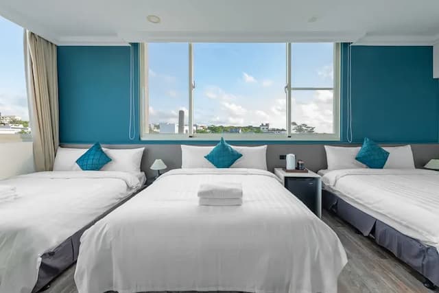 Sunset Mu Style Inn-Family Suite with Balcony-12