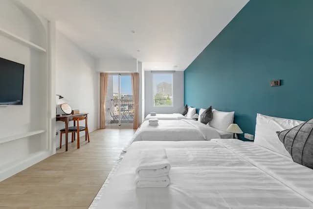 Sunset Mu Style Inn-Family Suite with Balcony-3