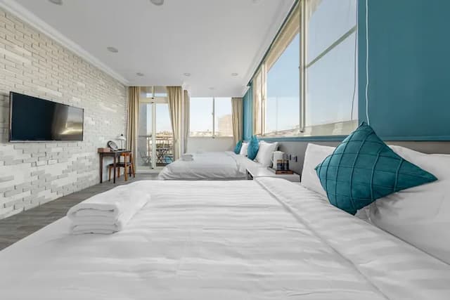 Sunset Mu Style Inn-Family Suite with Balcony-10