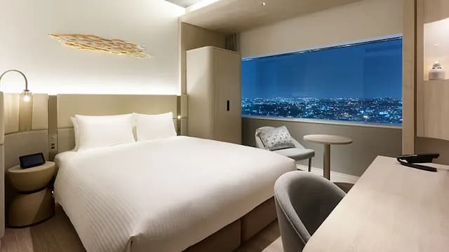 三井花園飯店 橫濱港未來普米爾｜露天泳池/港灣未來站步行4分-高級加大雙人床房: 附微波爐和洗衣機｜可帶不佔床兒童(0-5歲) 1位【不挑房】-5