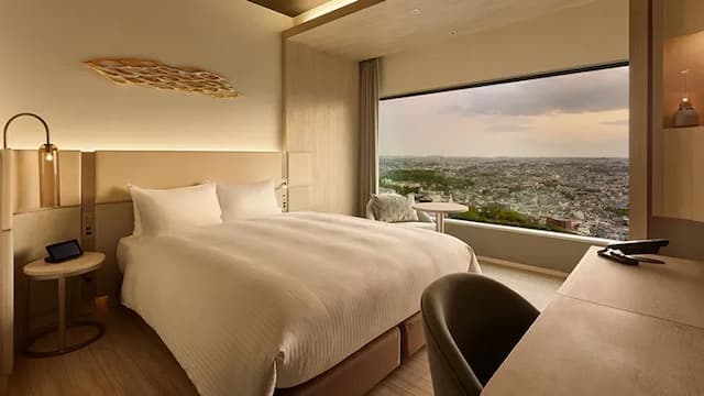 三井花園飯店 橫濱港未來普米爾｜露天泳池/港灣未來站步行4分-高級加大雙人床房: 附椅子｜可帶不佔床兒童(0-5歲) 1位【不挑房】-4