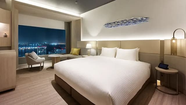 三井花園飯店 橫濱港未來普米爾｜露天泳池/港灣未來站步行4分-豪華特大雙人床房｜可帶不佔床兒童(0-5歲) 1位【不挑房】-5