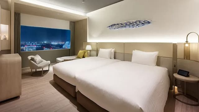 三井花園飯店 橫濱港未來普米爾｜露天泳池/港灣未來站步行4分-豪華雙床房｜可帶不佔床兒童(0-5歲) 2位【不挑房】-5