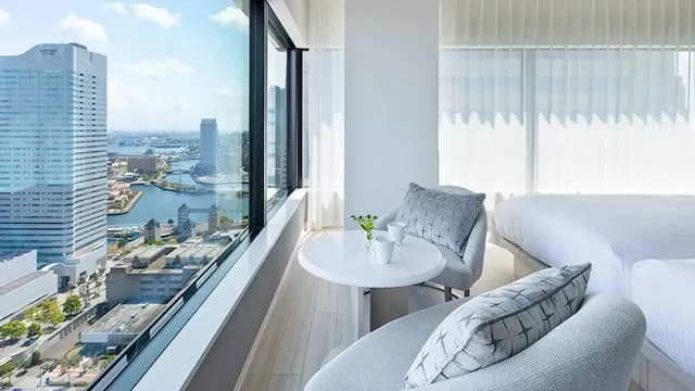 三井花園飯店 橫濱港未來普米爾｜露天泳池/港灣未來站步行4分-行政角隅雙床房｜可帶不佔床兒童(0-5歲) 2位【不挑房】-2