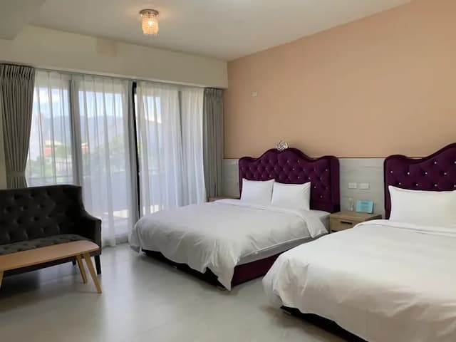 Guan Shan Garrt-Twin bed double room-1