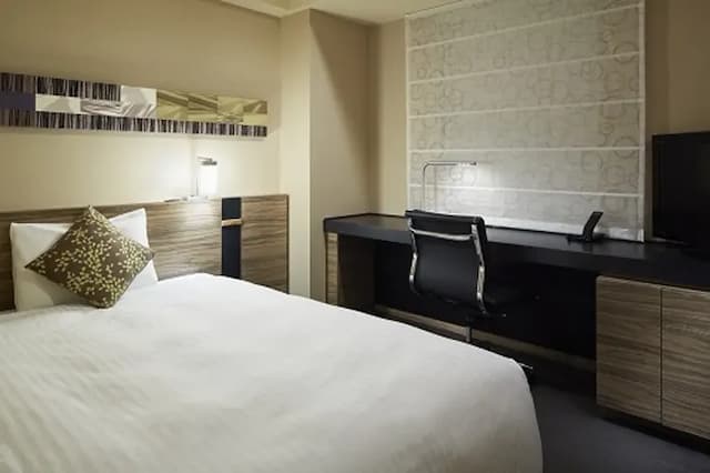 【スタンダードダブル】
Room Size: 16㎡
Bed Size: 1400×1970mm