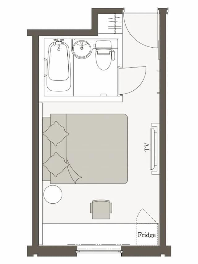 三井ガーデンホテル札幌-Moderate Queen Room for 2 Persons (Smoking)｜お子様（0～5歳）1名様まで添い寝可能【お部屋選択不可】-2