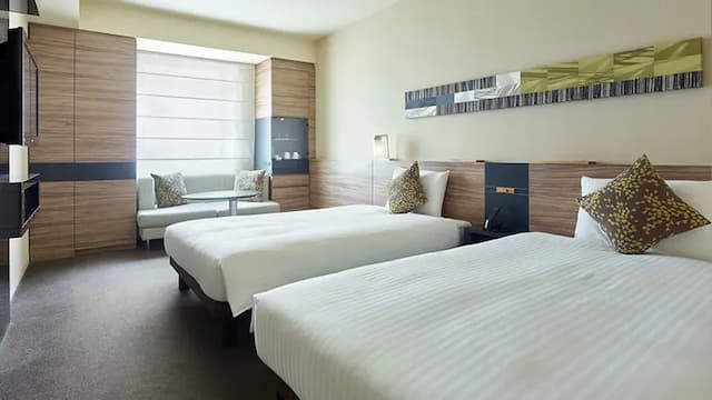 三井ガーデンホテル札幌-Moderate Twin Room  for 2 Persons (Smoking)｜お子様（0～5歳 ）2名様まで添い寝可能【お部屋選択不可】-1