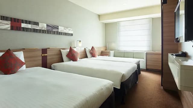 三井ガーデンホテル札幌-Moderate Twin Room (3 beds) (No Smoking)｜お子様（0～5歳）3名様まで添い寝可能【お部屋選択不可】-1