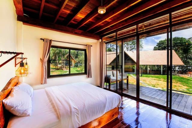 Full window view from the bedroom